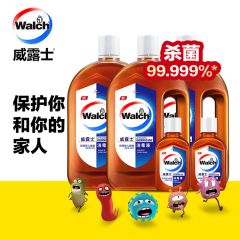 威露士消毒液1L*3+60ml*2